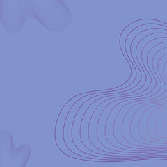 Abstract purple background with waves