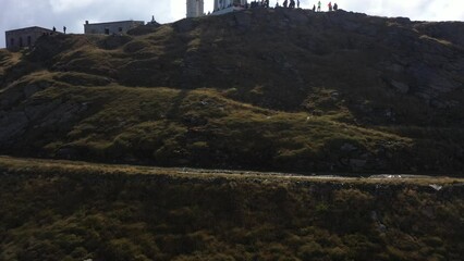 Kaimaktsalan, Macedonia Greece - September 17, 2023: WW1 memorial celebration at Kaimaktsalan mountain