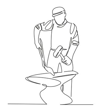 recommend clip art: blacksmith