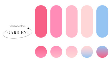 pink soft pastel color gradient