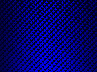  Dark blue background with abstract shapes.