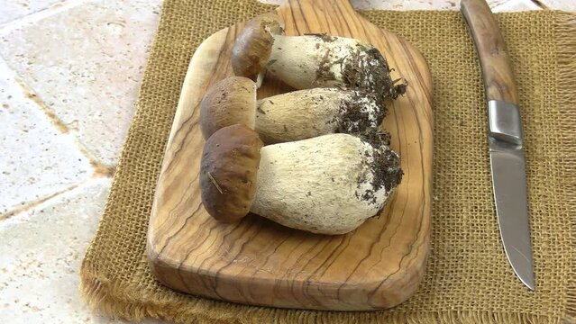 plusieurs c&egrave;pes de Bordeaux frais, en gros plan, sur une table
