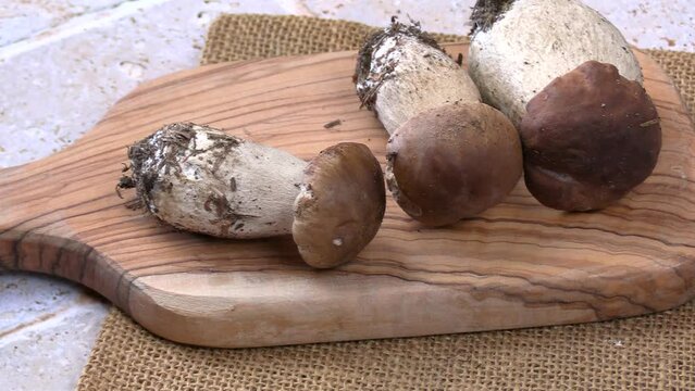 plusieurs c&egrave;pes de Bordeaux frais, en gros plan, sur une table