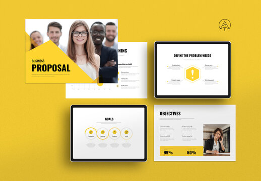 Business Proposal Landscape Template
