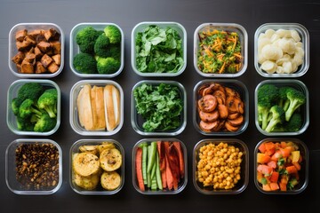 Weekend Meal Prep For Weight Loss, Emphasizing Portion Control And Homemade Workout Food