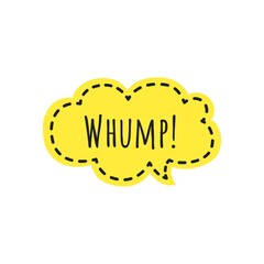 ''Whump'' Word Illustration