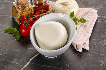 Italian cheese mozzarella buffalo ball
