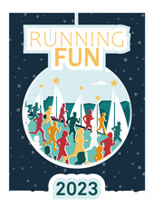 Affiche running fun 2