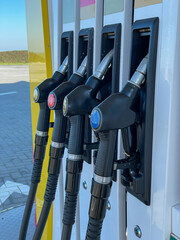 a petrol station petrol fuel for car