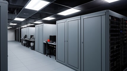 a data room bright gray 