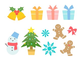 クリスマスアイコンセット