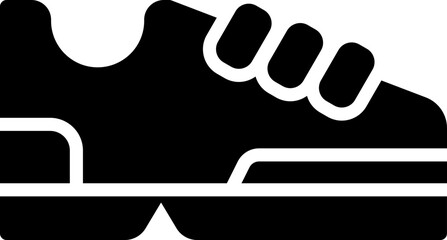 shoes glyph icon. vector icon for your website, mobile, presentation, and logo design.
