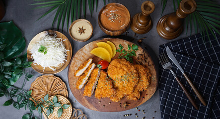 Pork cutlet, Tenderloin pork cutlet (돈까스, 한돈 돈까스)