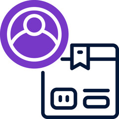 product management dual tone icon. vector icon for your website, mobile, presentation, and logo design.