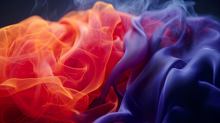 Obraz premium Abstract Backdrop, Wallpaper, Celestial Color Play