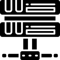 server glyph icon. vector icon for your website, mobile, presentation, and logo design.