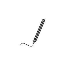 Black pencil line pattern Happy word pencil day Teachers day fun funny write draw brushes Edit icon pen icon sign signs symbol Crayons colored pencil set loosely arranged grungy graphit point outline