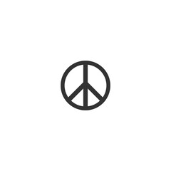 Peace sign vector illustration