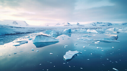 Glacier Lagoon: Captivating Icebergs in Lagoon