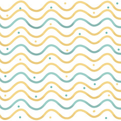 seamless wave pattern background design 