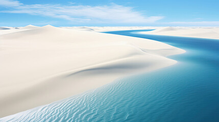 Fototapeta na wymiar Ethereal Sand Dunes