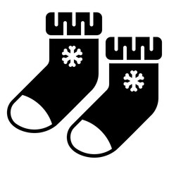 Socks icon for footwear