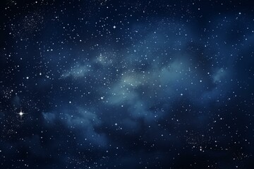 Fototapeta na wymiar Beautiful starry night sky with galaxies and shining stars. Generative AI