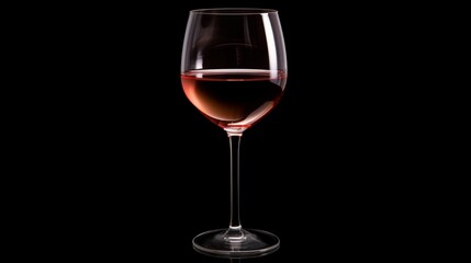 glass of red wine  generated by AI