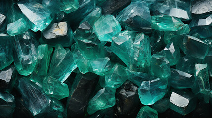 crystal clear blue HD 8K wallpaper Stock Photographic Image
