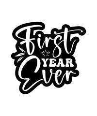 Happy New Year 2024 SVG Digital Stickers Bundle for small business, Happy new year SVG Bundle, New year 2024 PNG Pack for shirts & Mugs, Little Mister 2024 Happy New Year Svg Design Happy New Year 202