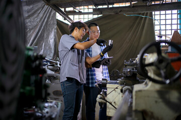 Student is going to visit metal factory.