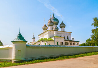 Fototapeta na wymiar Resurrection Orthodox Monastery.Uglich.Russia