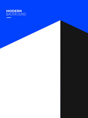 Abstract modern background with attractive shapes and colors.  for posters, banners, magazine covers