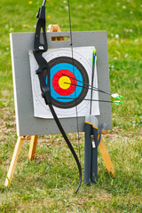 Target archery equipment