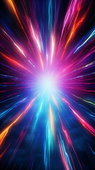 Naklejka premium lightning plasma