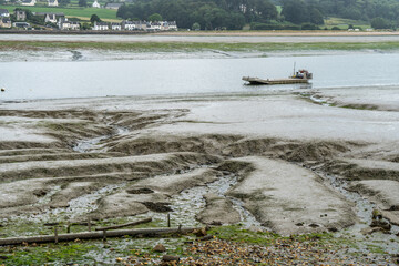 Austernzucht in der Bucht von Morlaix, Bretagne