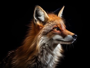 Fototapeta premium きつねの横顔