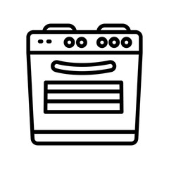 Cooking Range icon in vector. Illustration