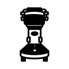 Grain Mill icon in vector. Illustration