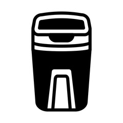 Garbage Basket icon in vector. Illustration