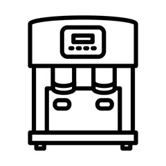 Ice Maker icon in vector. Illustration