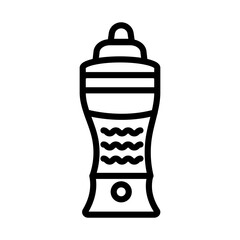 Cocktail Shaker icon in vector. Illustration