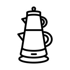 Tea Maker icon in vector. Illustration