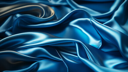 Obraz premium silk fabric background HD 8K wallpaper Stock Photographic Image