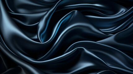 Obraz premium black satin background HD 8K wallpaper Stock Photographic Image