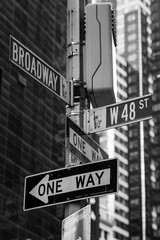 Panneau New York © Loïc Ferlicot photo