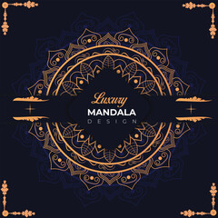  vector luxury Mandala ornamental etnic design