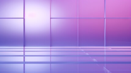  a purple and blue abstract background with lines on the floor.  generative ai