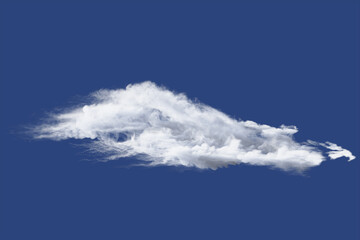 背景用の雲の3Dイラスト