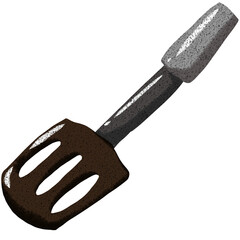 shovel isolated on white background